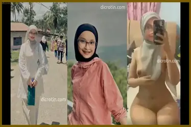 Novia Cewek Jilbab Lugu Kacamata Tapi Pulen Banget Badannya poster